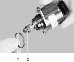 Замена регулятора холостого хода